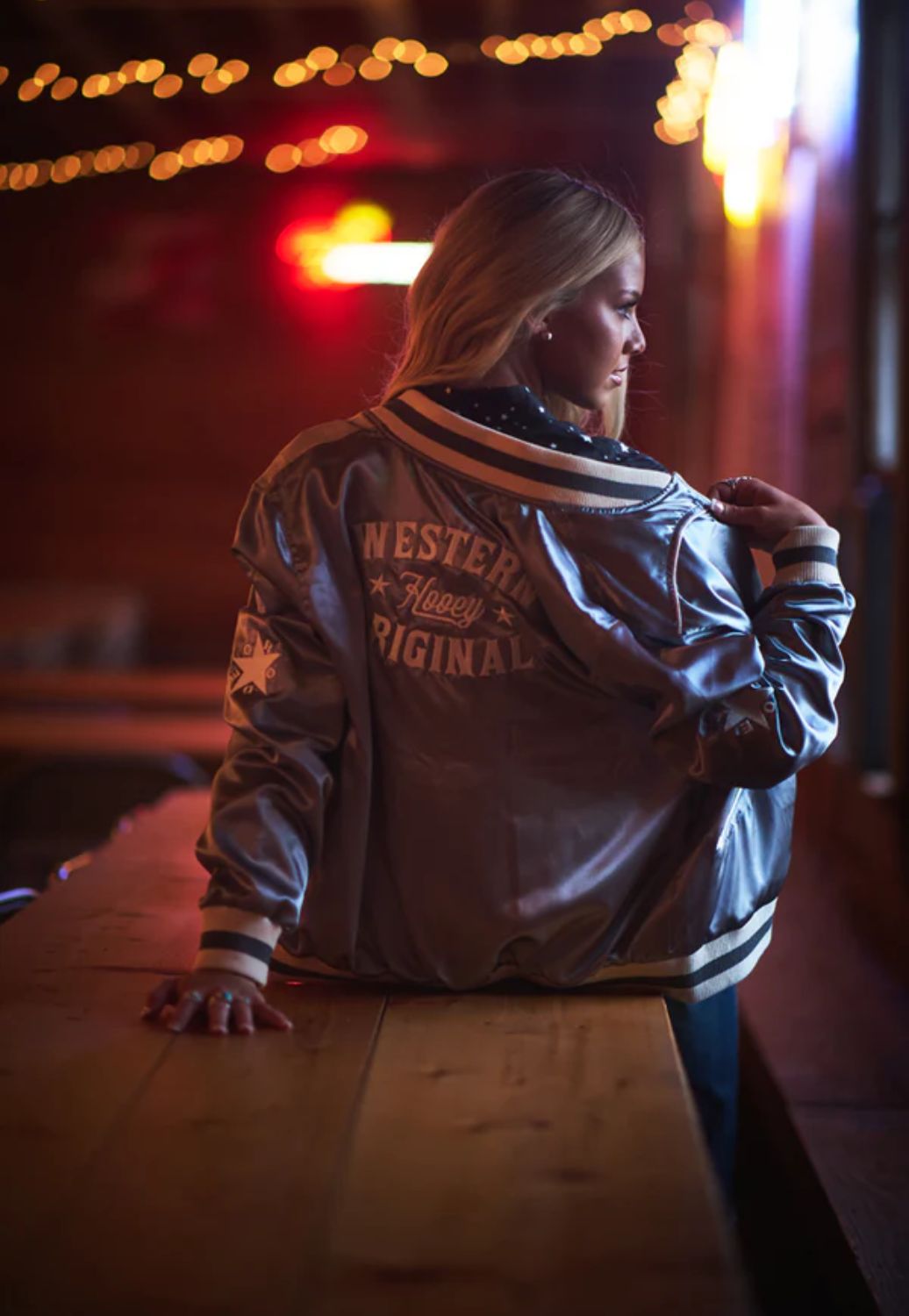 Hooey Womens Big Sky Bomber Jacket