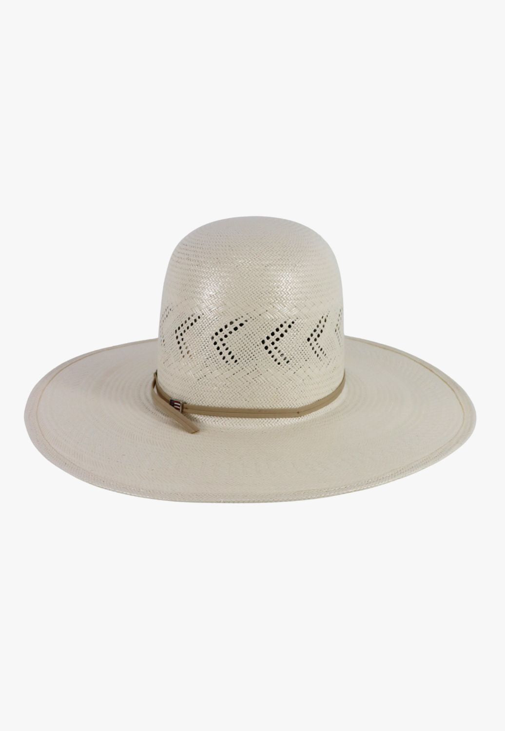 American Hat Straw Open Crown