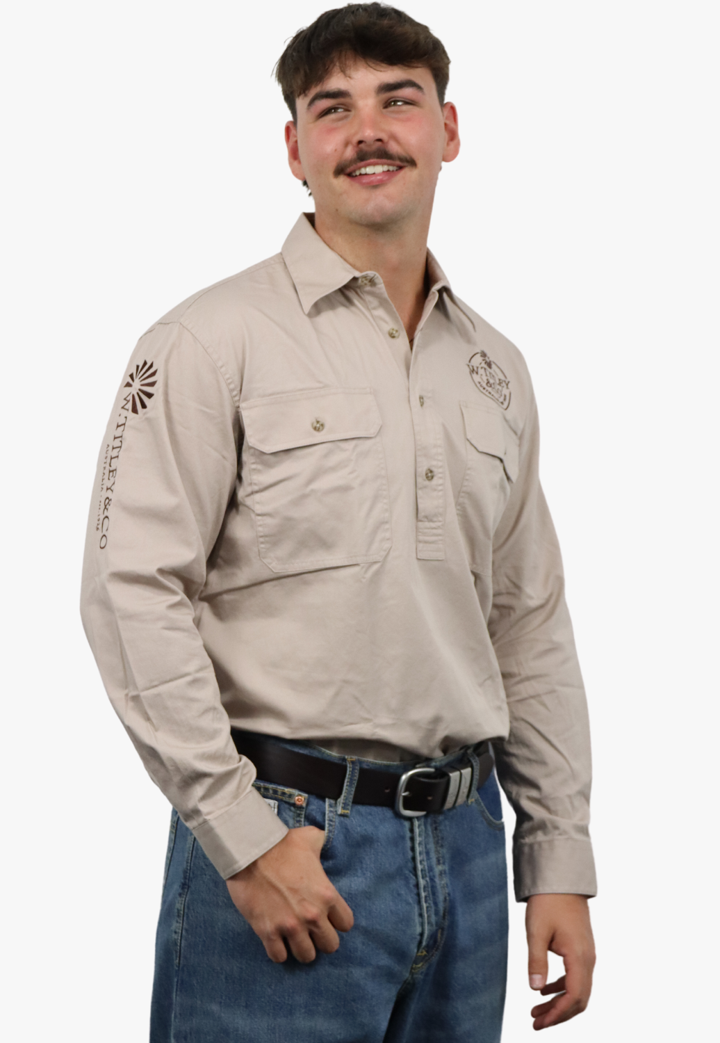 W. Titley & Co Mens Closed Front Work Shirt