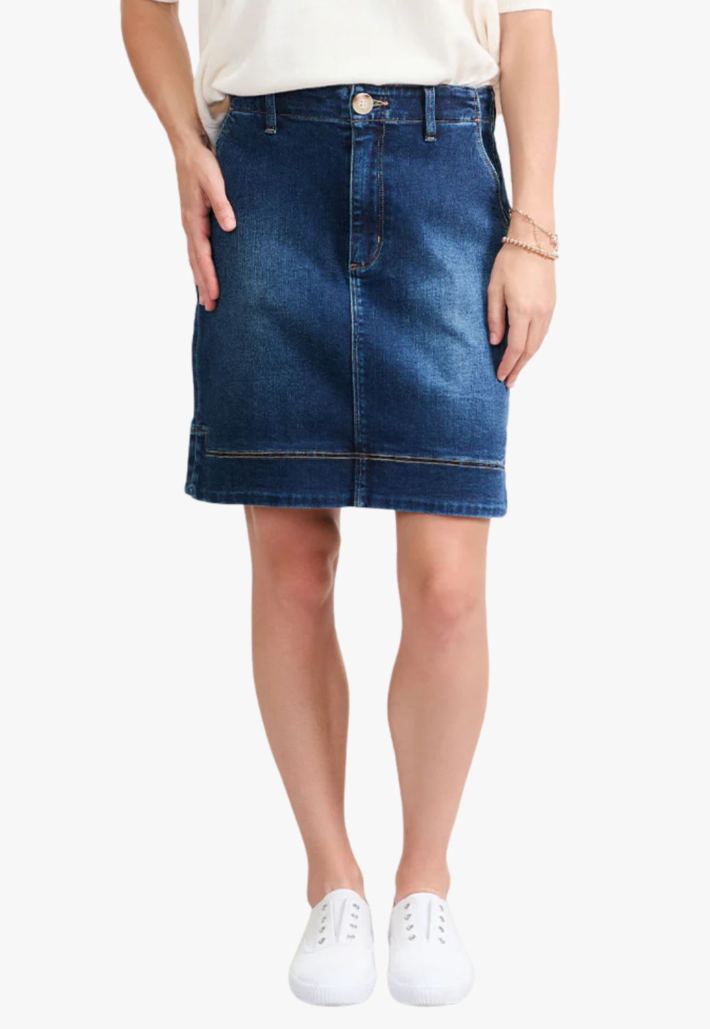 Zjoosh Womens Sapphire Cargo Skirt