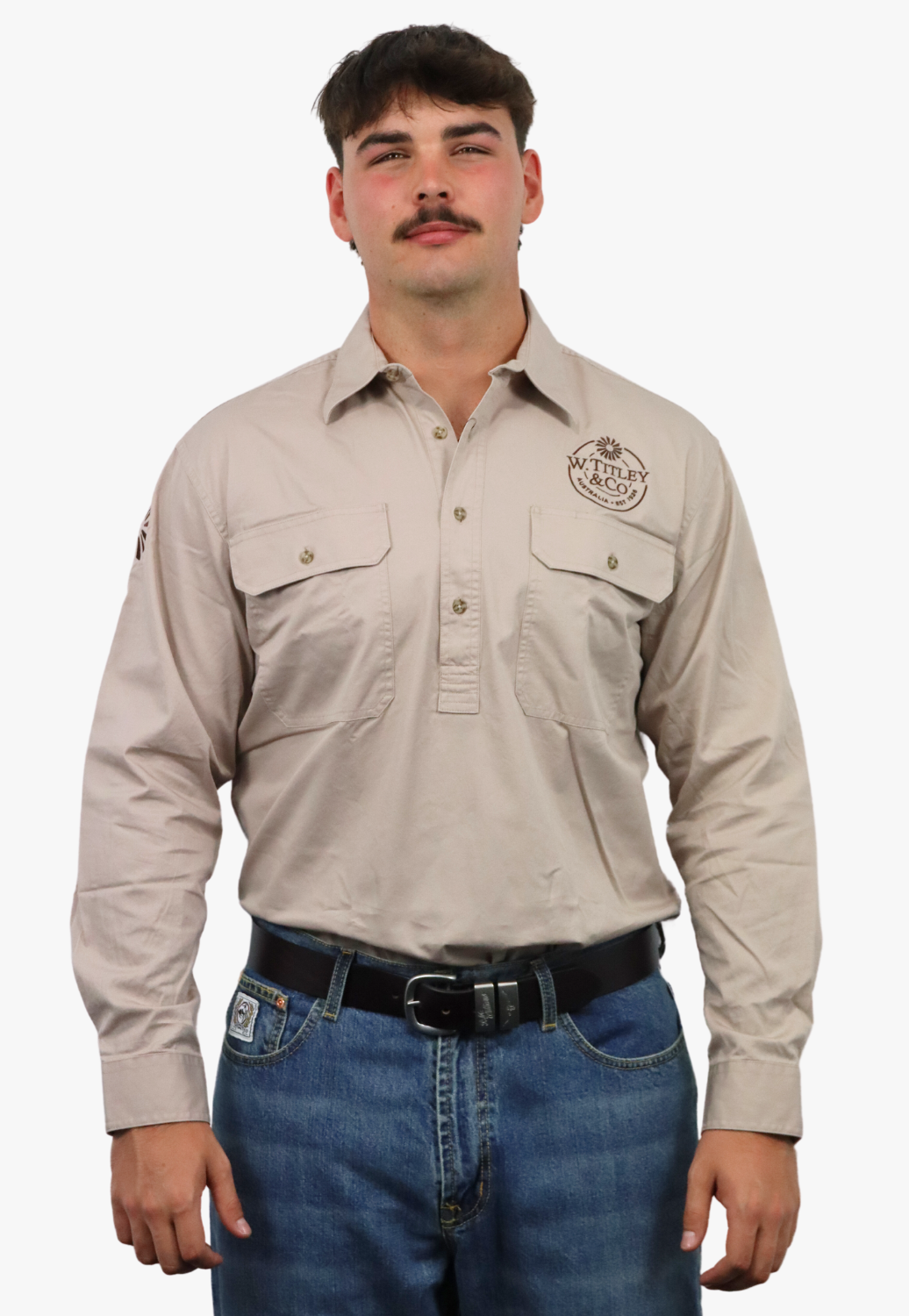 W. Titley & Co Mens Closed Front Work Shirt