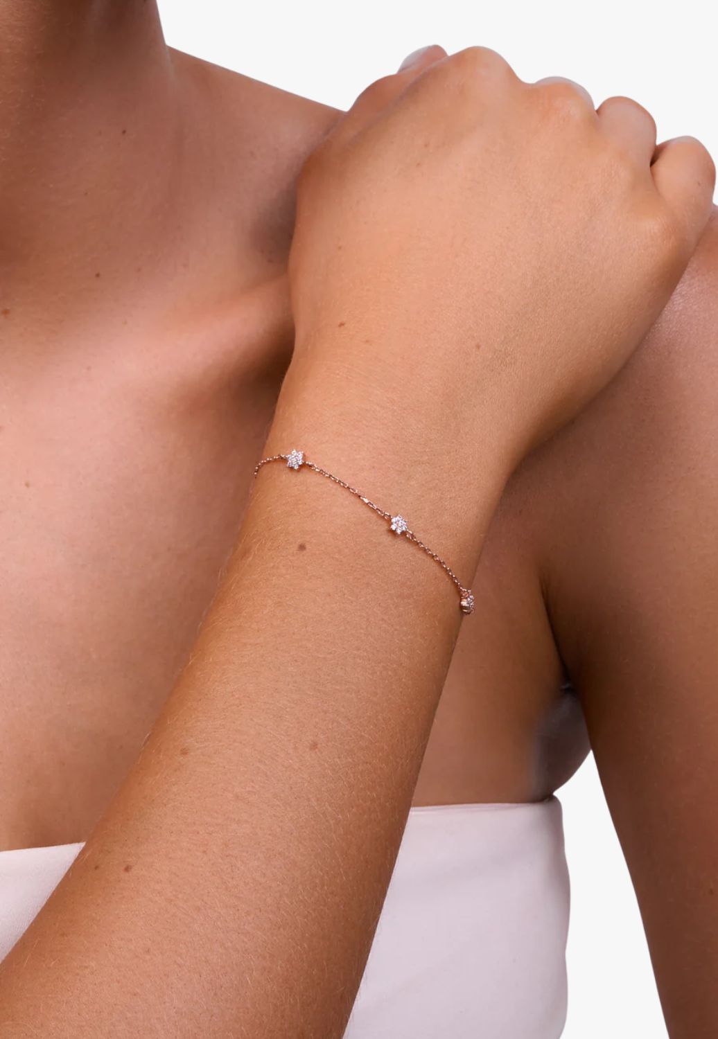 Liberte Petal Rose Gold Bracelet