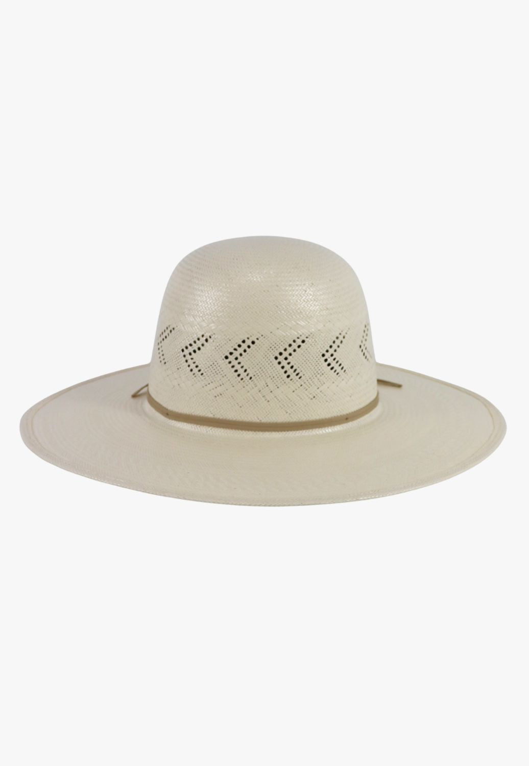 American Hat Straw Open Crown