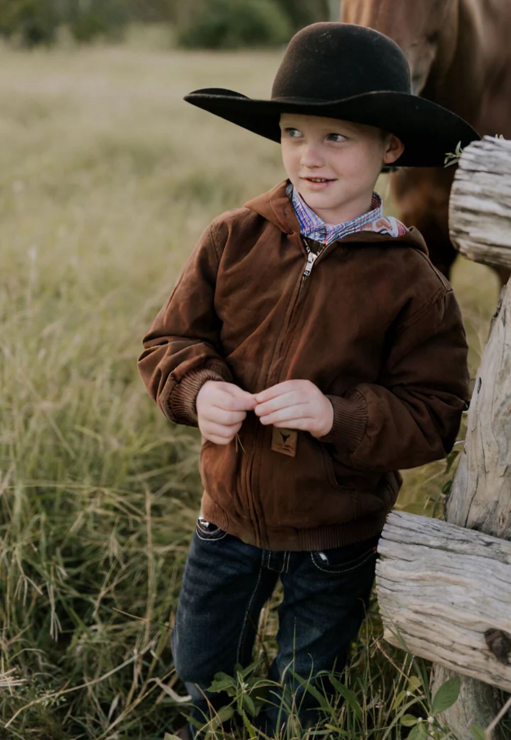 Little Windmill Kids Cotton Drill Jacket