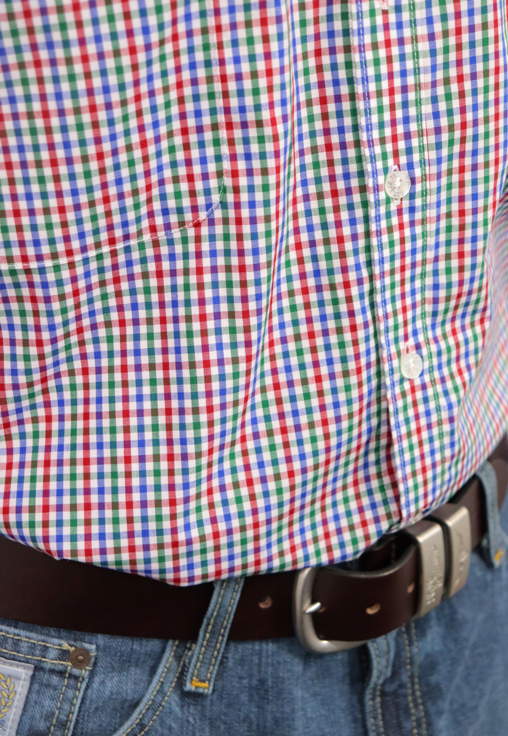 Bisley Mens Long Sleeve Checked Shirt