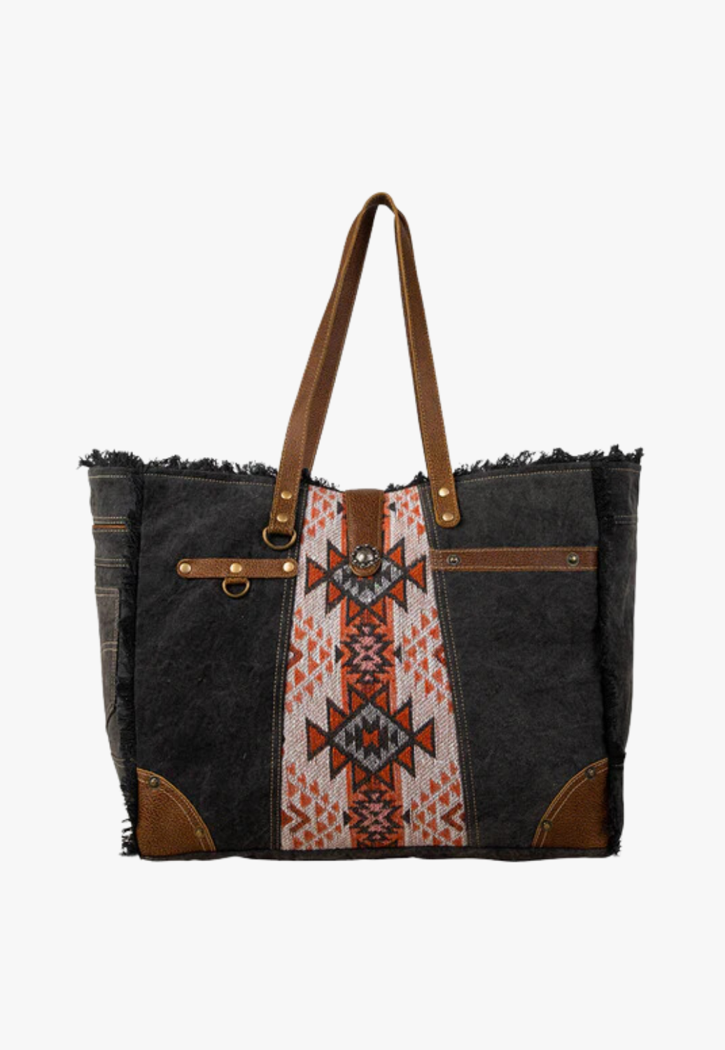 Myra Mesa Heritage Weekender Bag