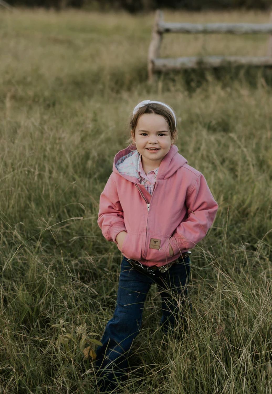 Little Windmill Kids Cotton Drill Jacket