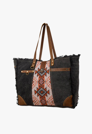 Myra Mesa Heritage Weekender Bag
