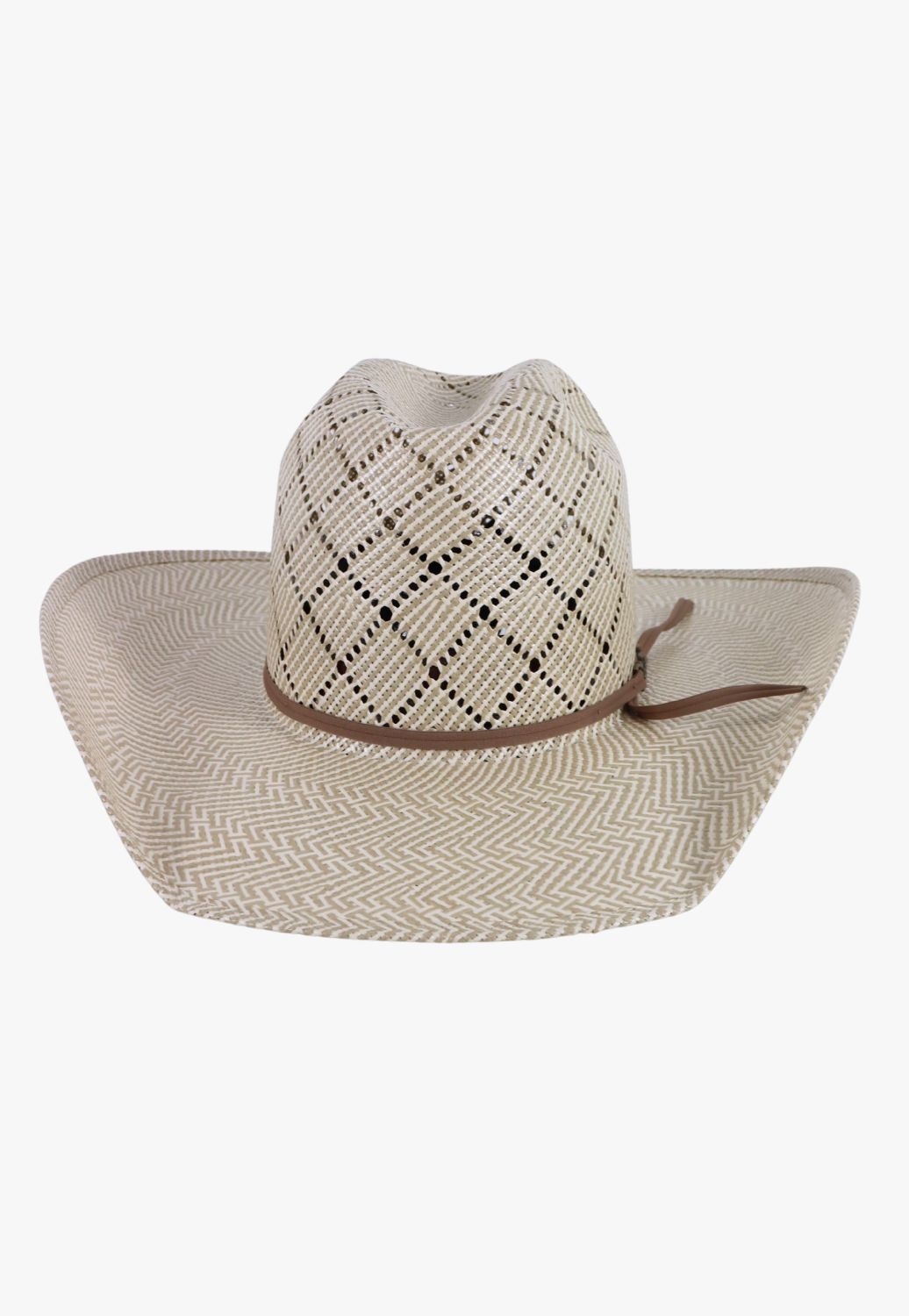 American Hat Straw MINN Crown