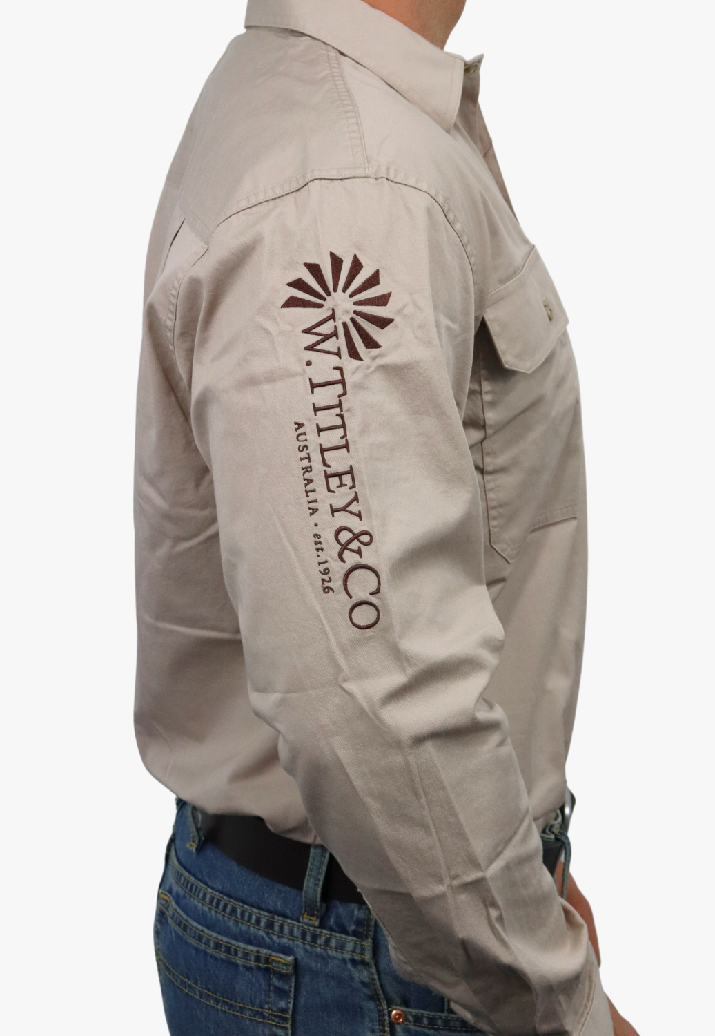 W. Titley & Co Mens Closed Front Work Shirt