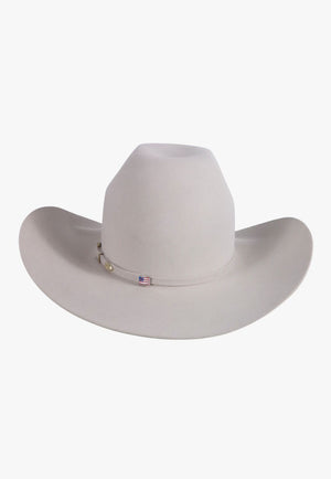 American Hat 40X Silver Sand CHL Crown Hat Self Band