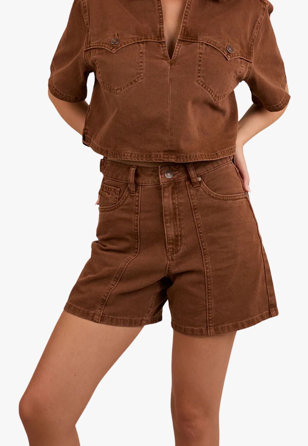 Ringers Western Womens Iris Denim Shorts