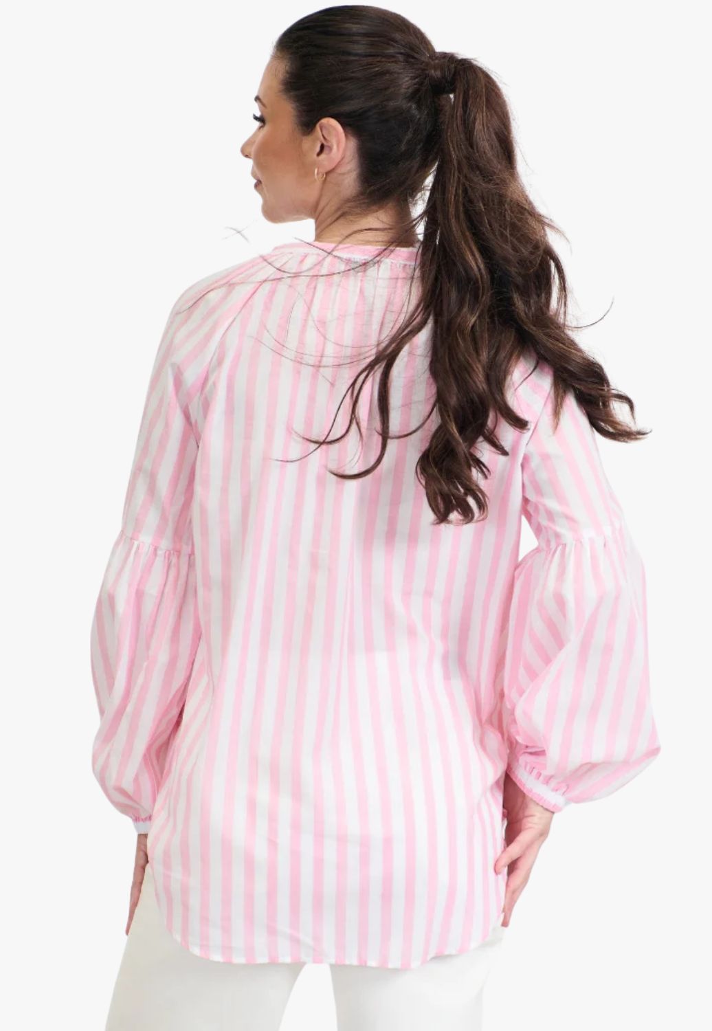 Zjoosh Womens Jo Striped Shirt