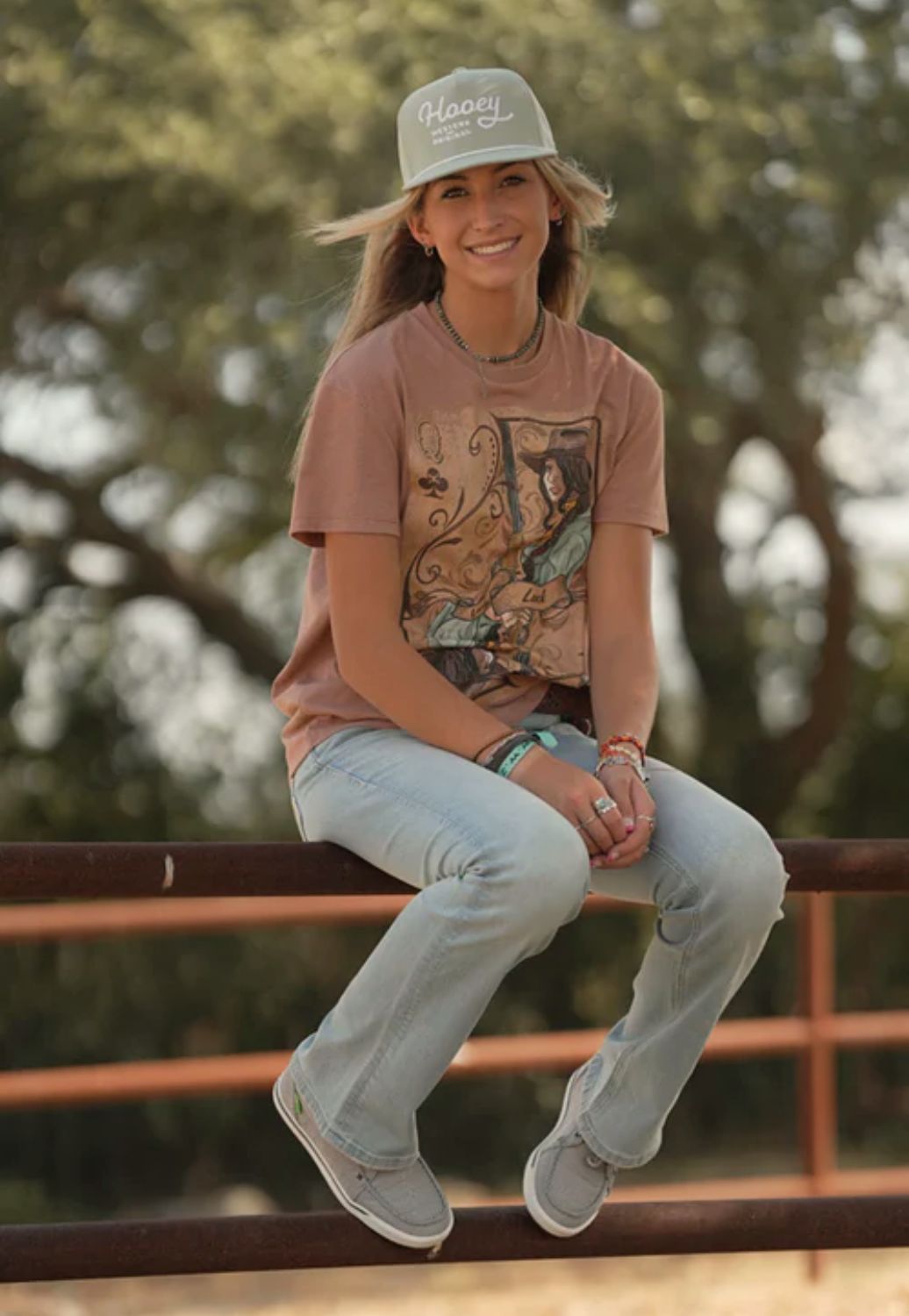 Hooey Womens Lady Luck T-Shirt