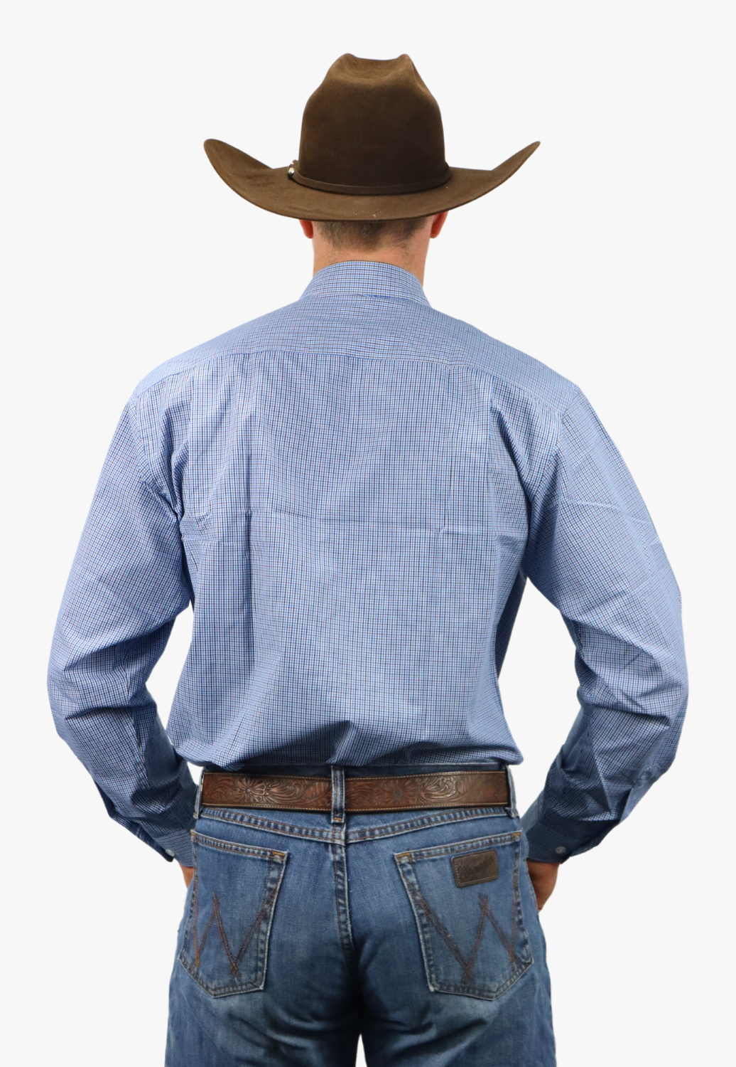 Bisley Mens Countryman Check Long Sleeve Shirt