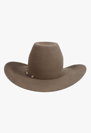 American Hat 40X Pecan CHL Crown Hat Self Band