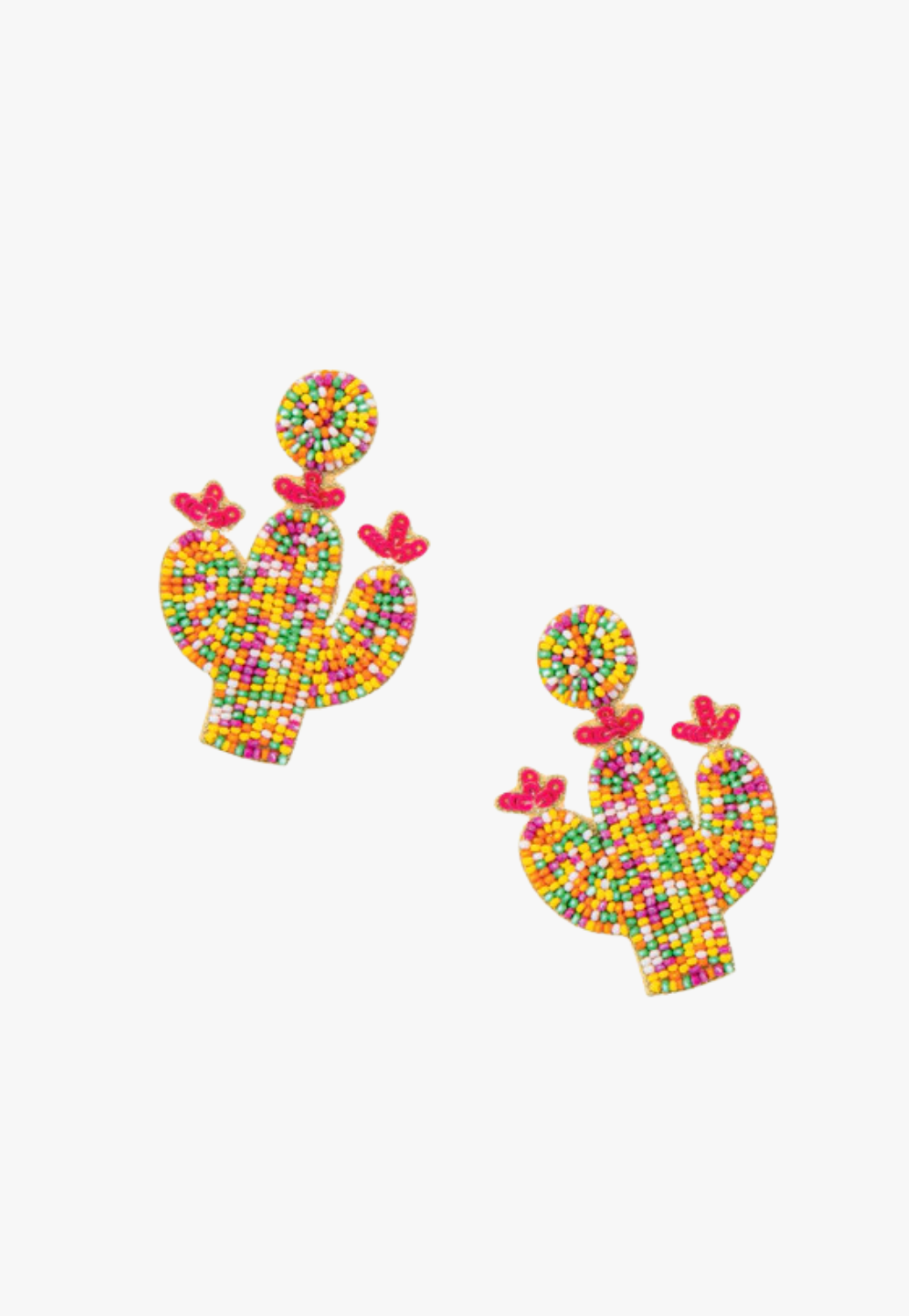 Myra Cactus Joy Beaded Earrings
