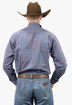 Bisley Mens Countryman Check Long Sleeve Shirt