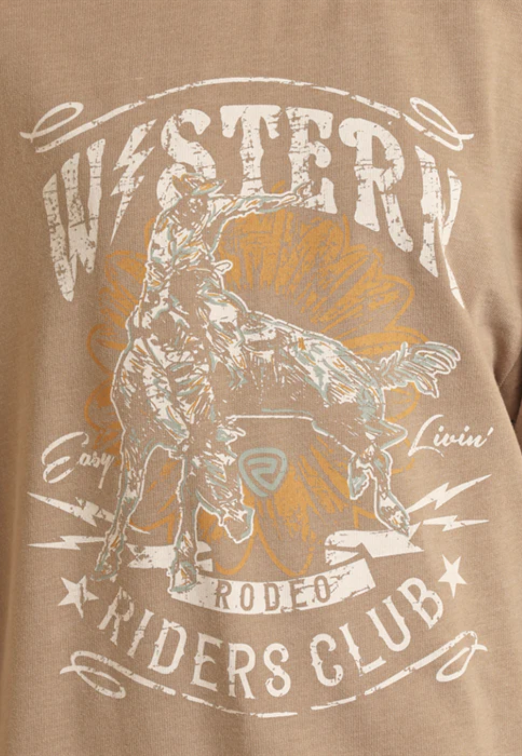 Rock & Roll Womens Oversized Sweatshirt