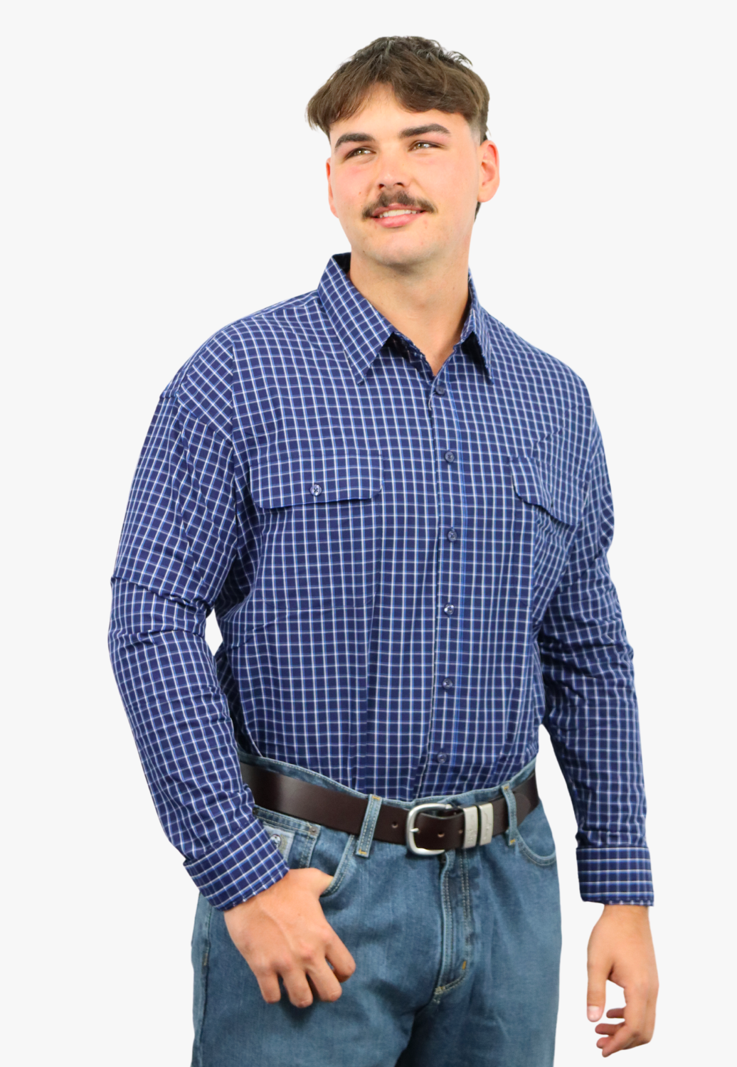 Bisley Mens Long Sleeve Shirt