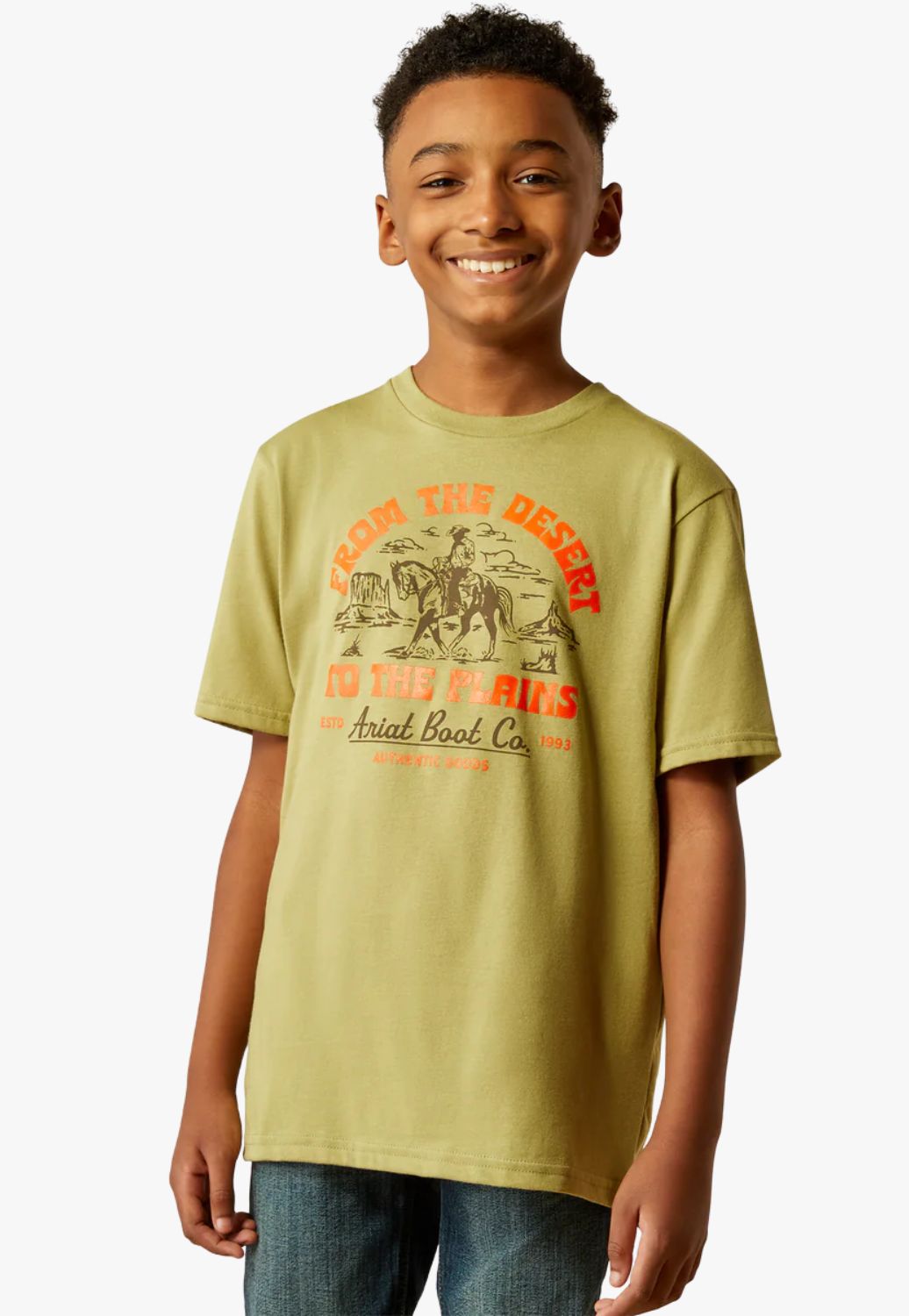 Ariat Boys Desert To The Plains T-Shirt