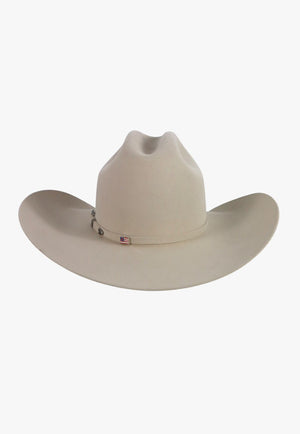 American Hat 10X Silver Belly RC Crown Hat Self Band