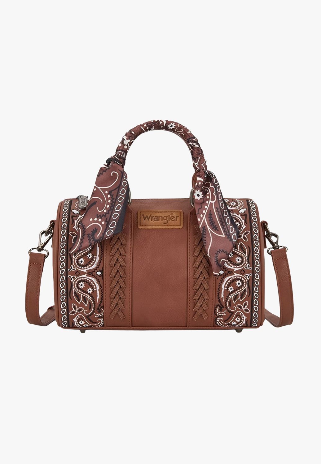 Wrangler Womens Paisley Barrel Bag
