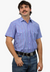 Panhandle Mens Stripe Short Sleeve Shirt