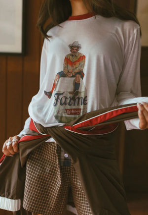 Whitney Spicer Rodeo Clown Long Sleeve T-Shirt