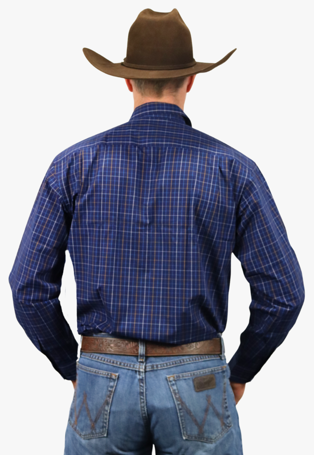 Bisley Mens Countryman Check Long Sleeve Shirt