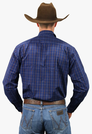 Bisley Mens Countryman Check Long Sleeve Shirt