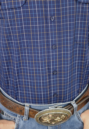 Bisley Mens Countryman Check Long Sleeve Shirt