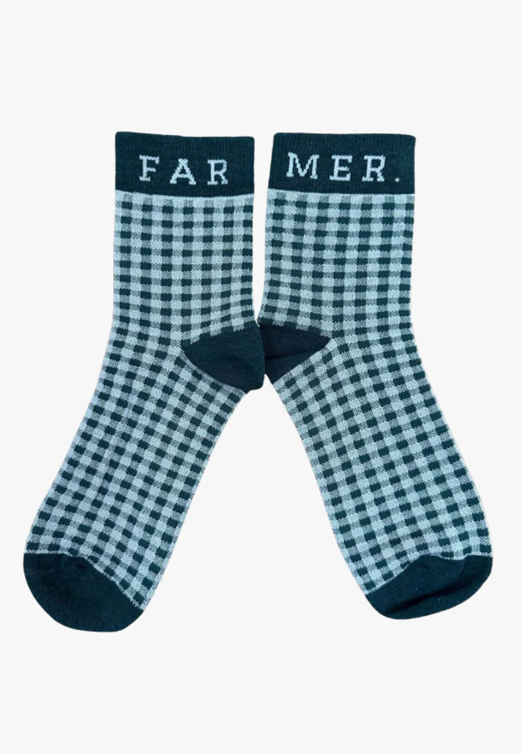 Whitney Spicer Check Socks