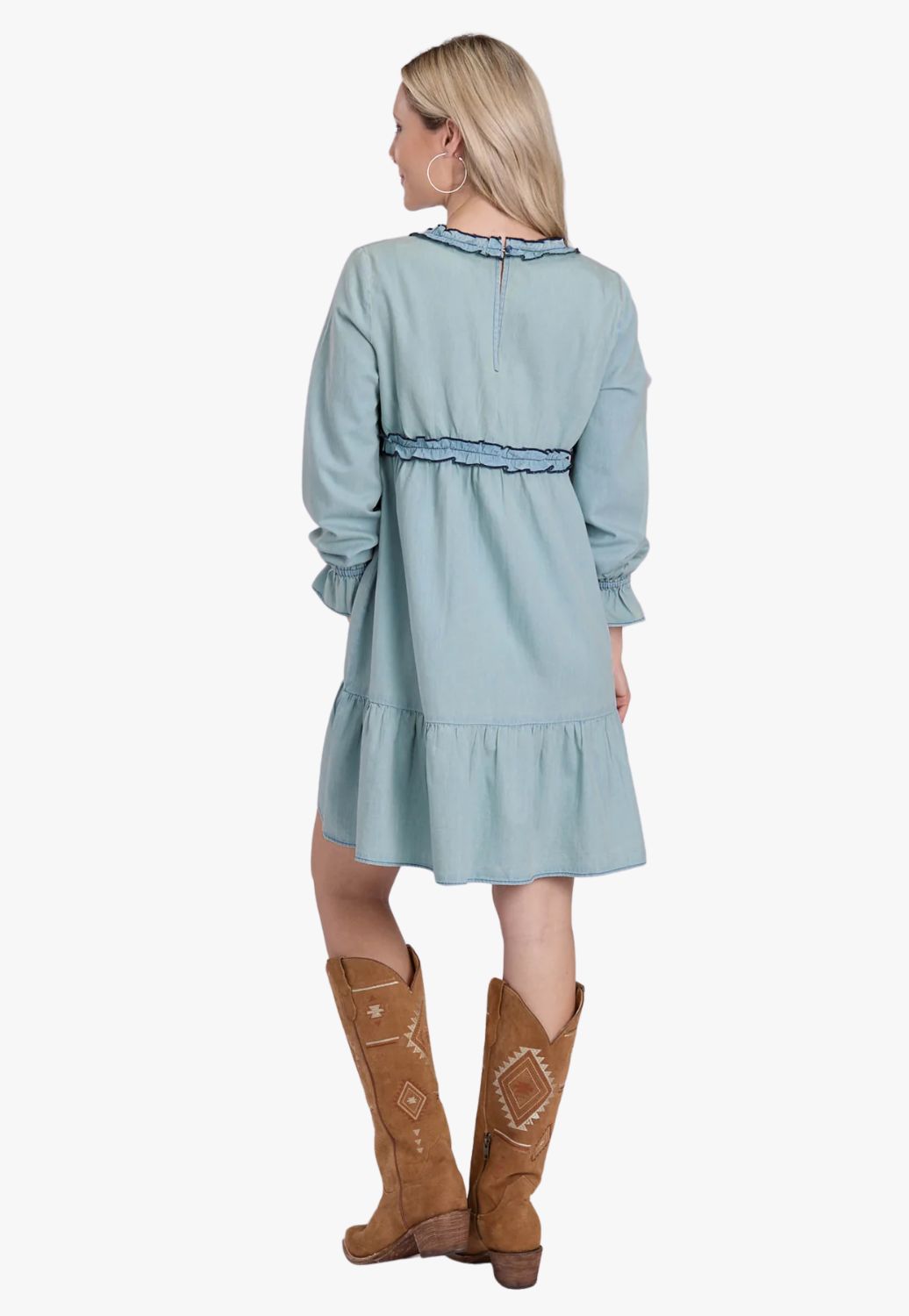 Roper Womens Five Star Collection Long Sleeve Dress