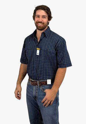 Bisley Mens Short Sleeve Cotton Shirt