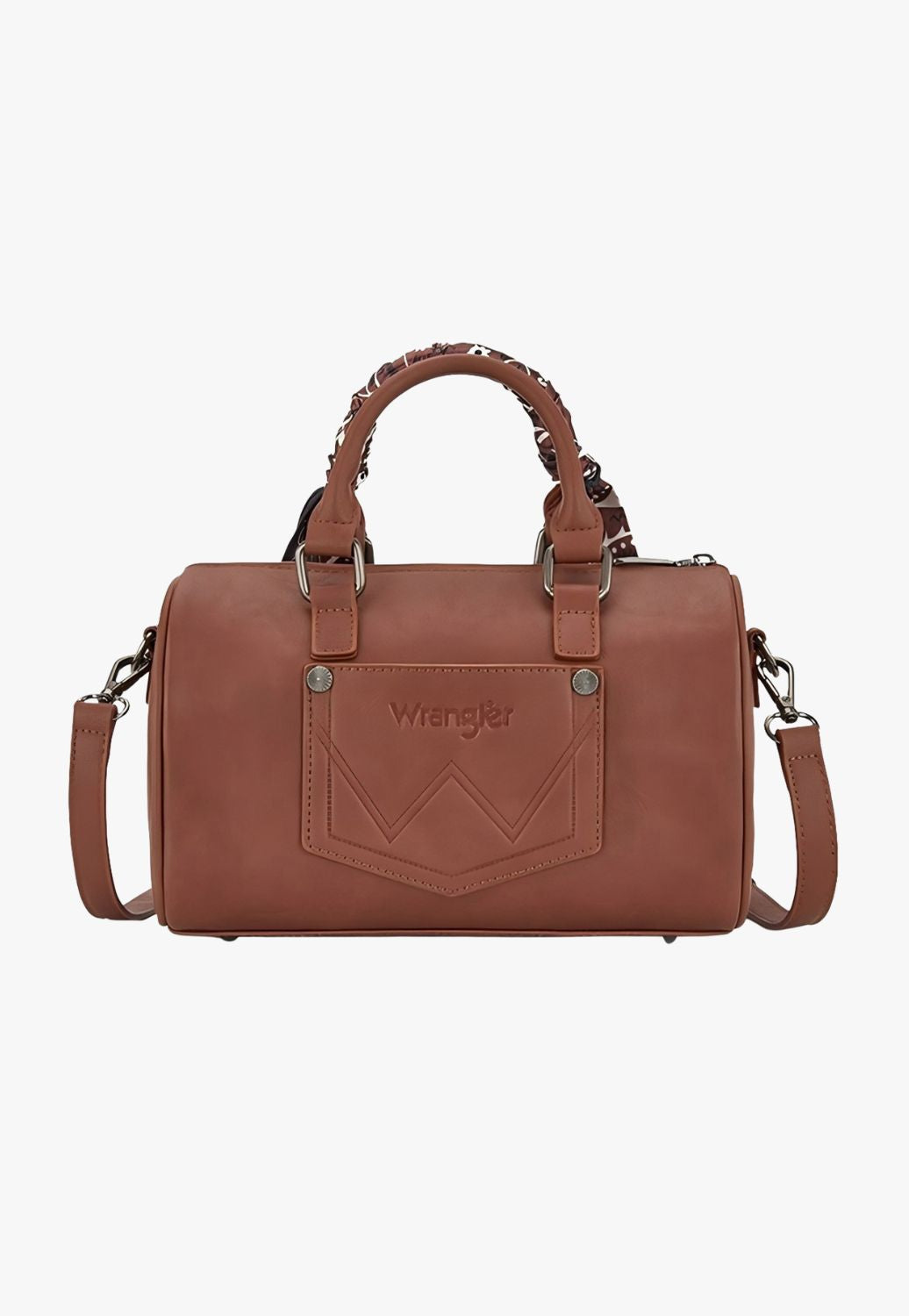 Wrangler Womens Paisley Barrel Bag