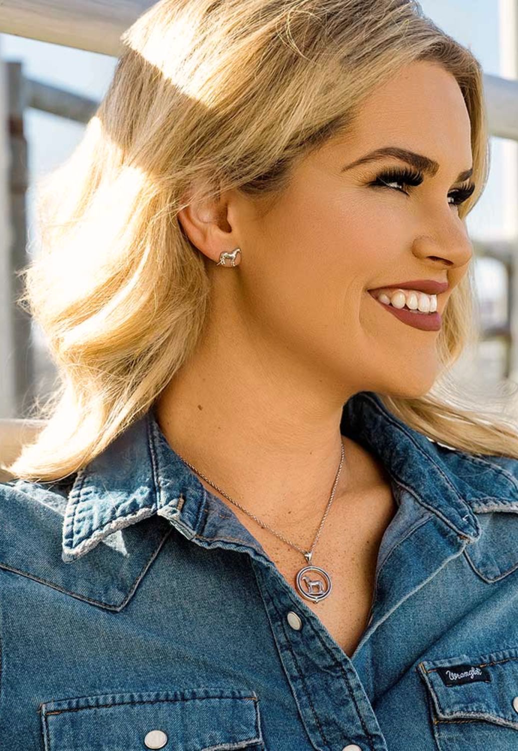 Montana Horse of the World Necklace