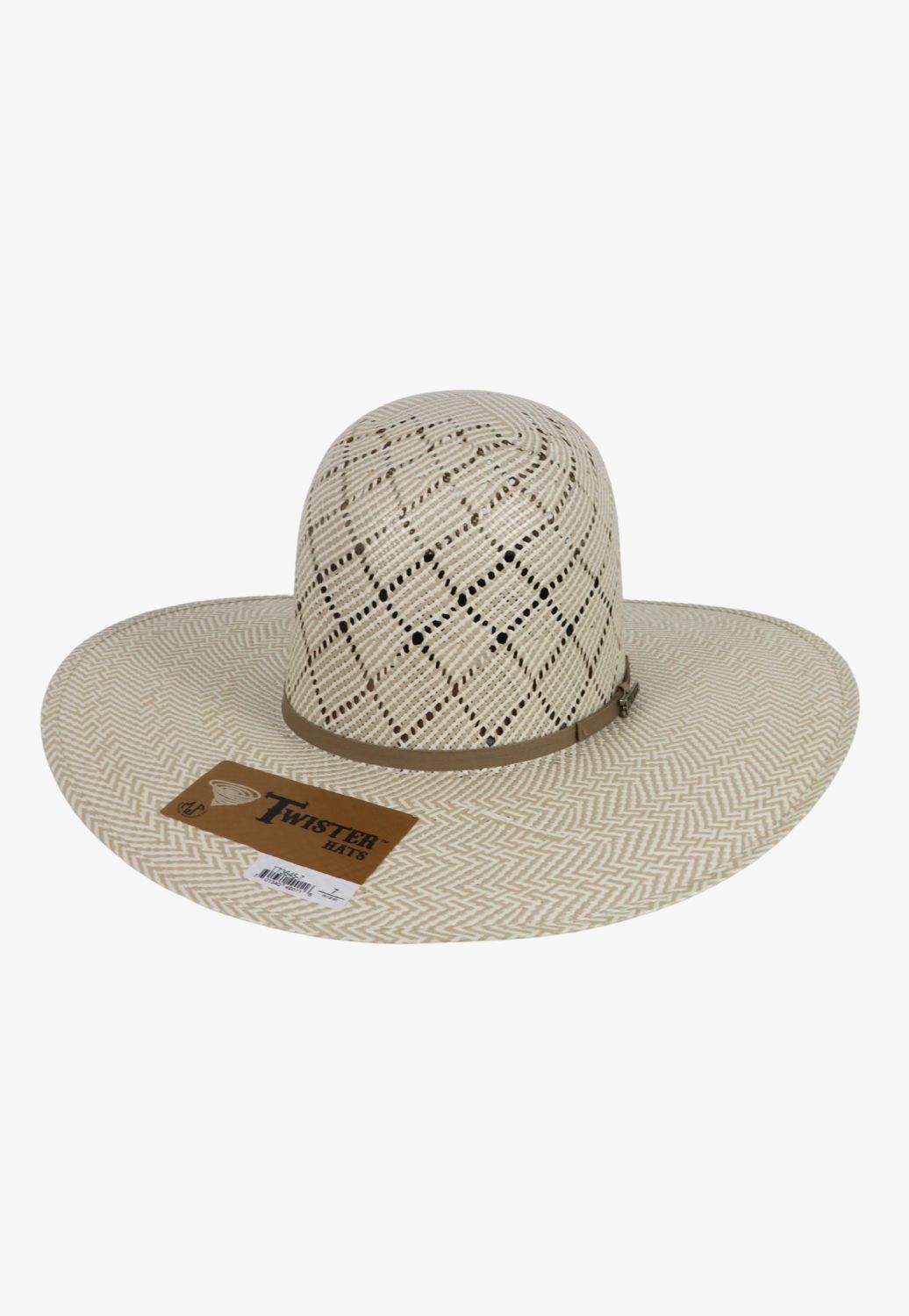 Twister 30X Shantung Open Crown Straw Hat T73645