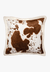 Carstens Hair on Hide Plush Sherpa Pillow