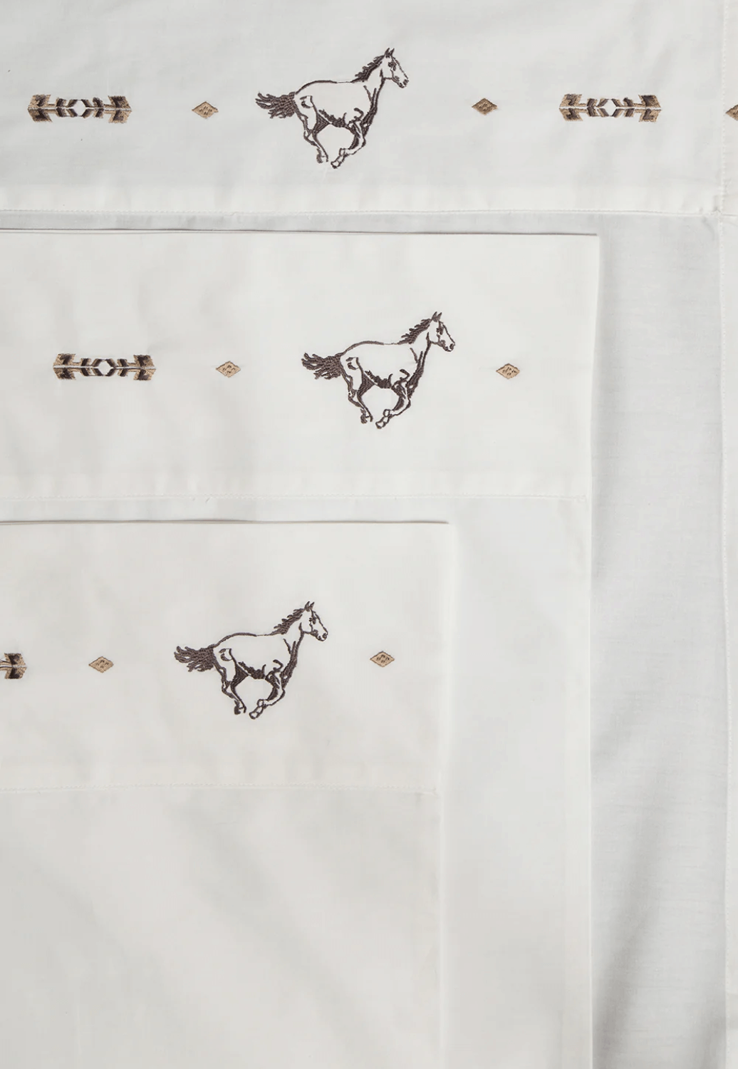 Carstens Horse Embroidered Sheet Set - Single