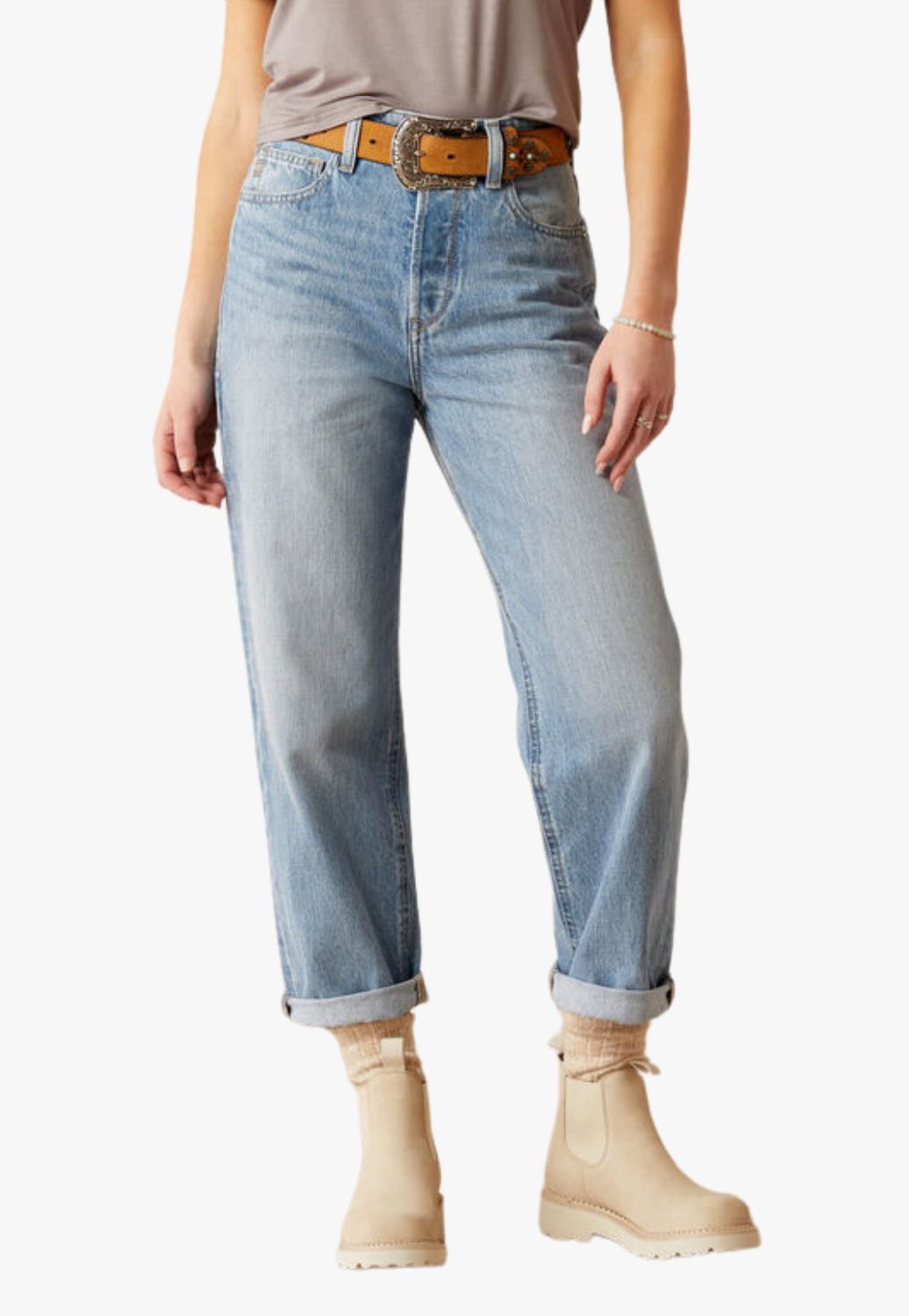 Ariat Womens Ultra High Rise Straight Tomboy Jean