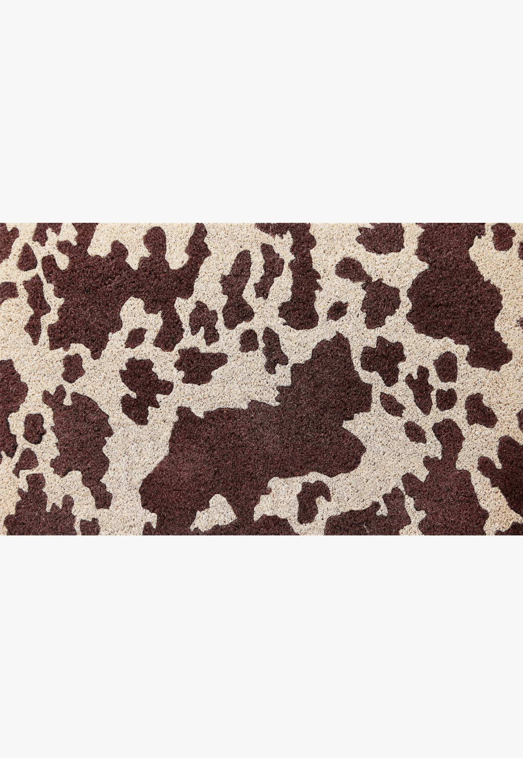 Carstens Cowhide Coir Door Mat