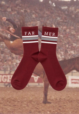 Whitney Spicer Team Farmer Crew Socks