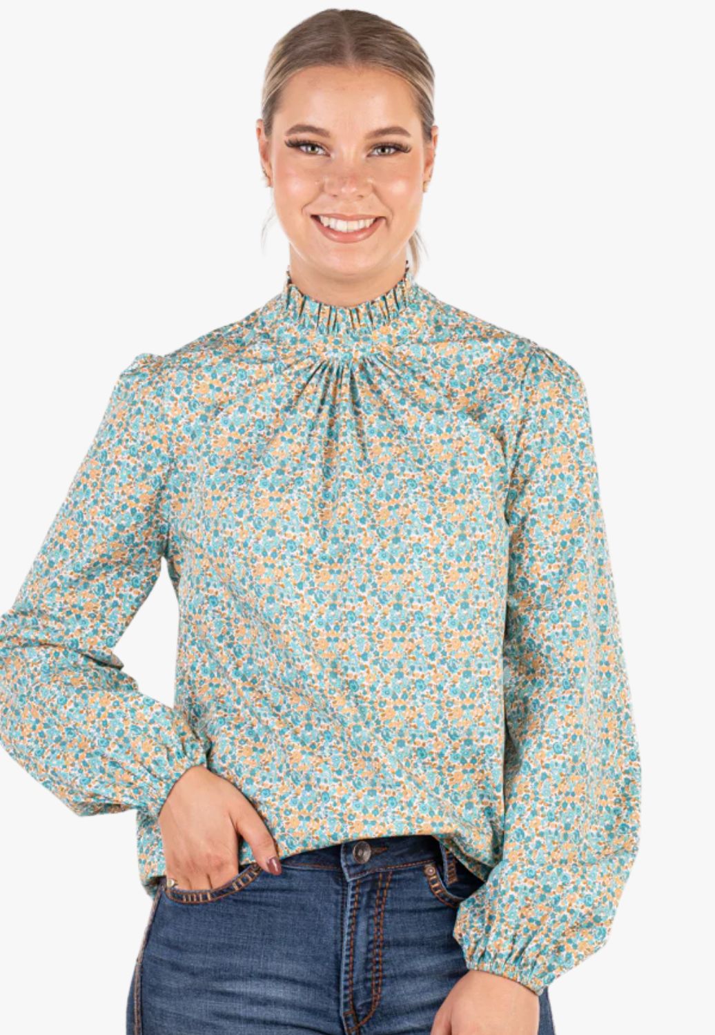 Hitchley & Harrow Womens Wisteria Lane Long Sleeve Shirt