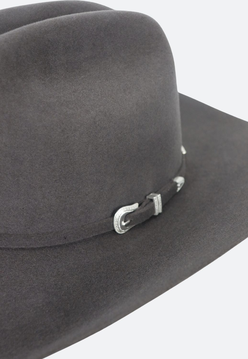 American Hat 7X Steel RC Crown Hat Self Band