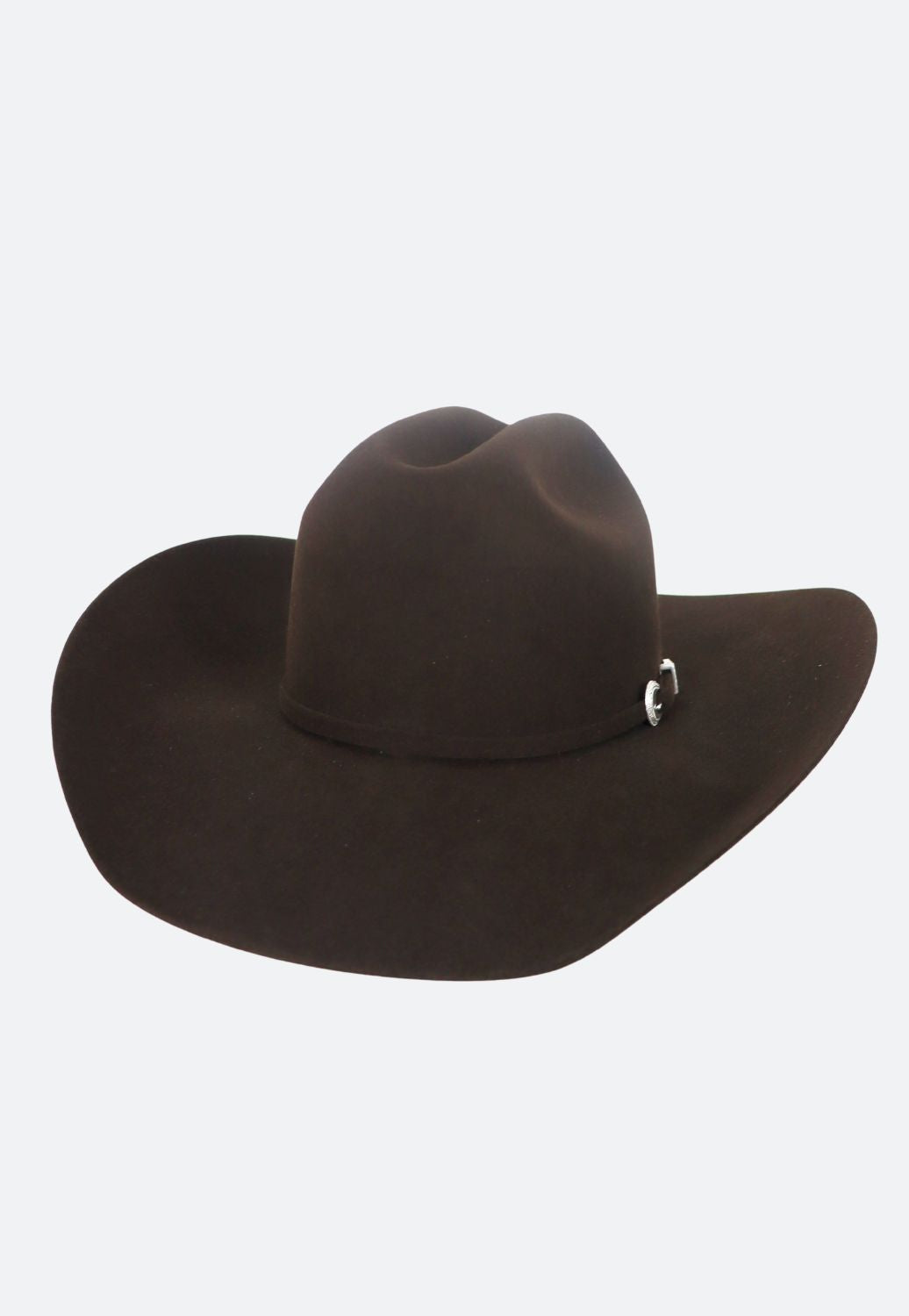 American Hat 7X Chocolate RC Crown Hat Self Band