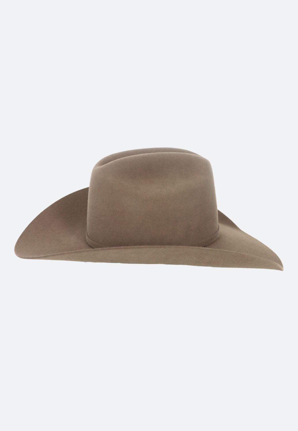 American Hat 7X Pecan RC Crown Hat Self Band