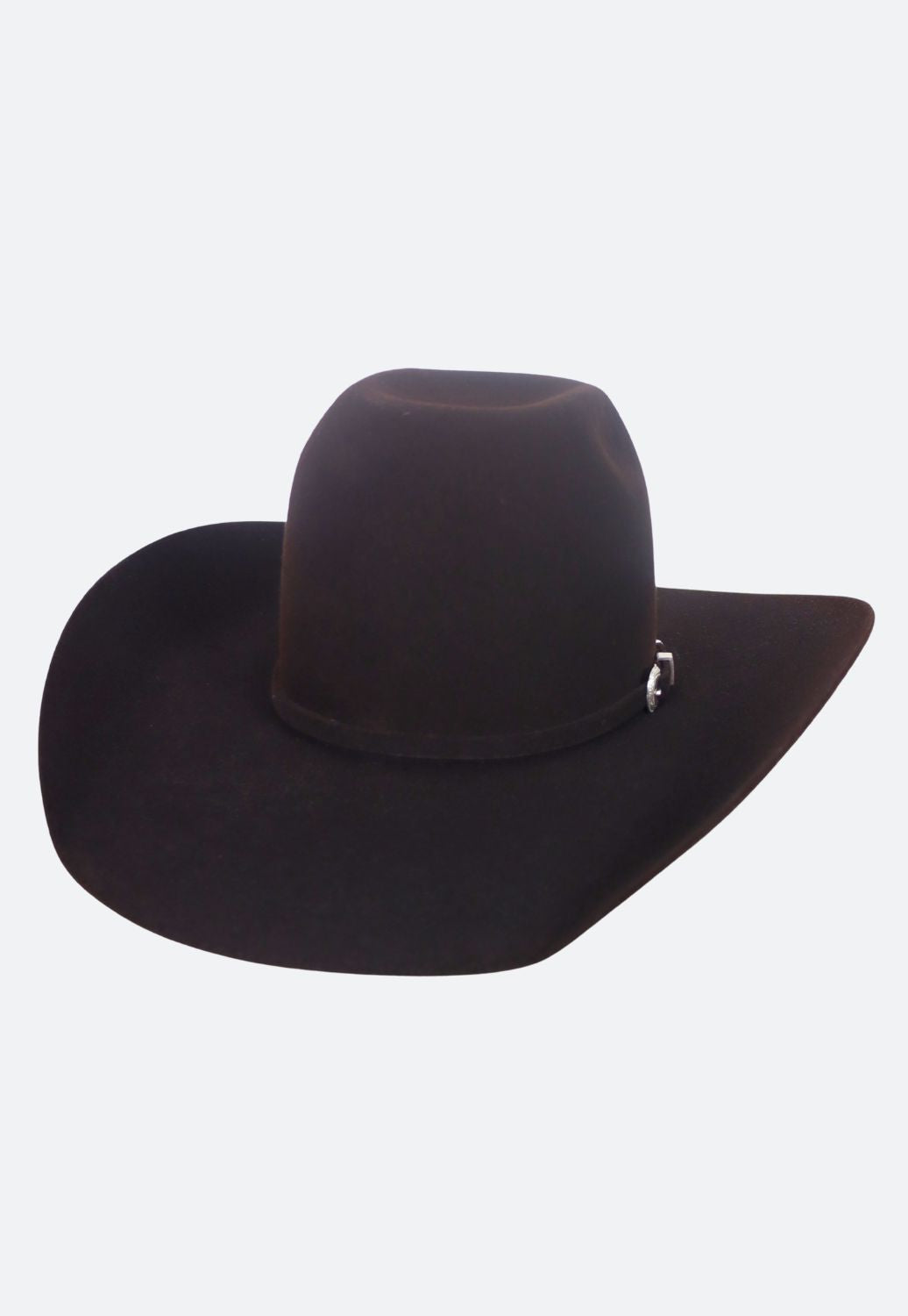 American Hat 7X Black Cherry CHL Crown Hat Self Band