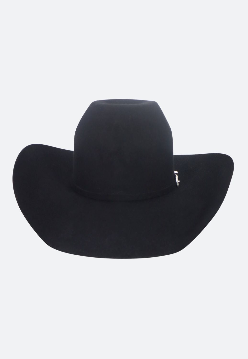 American Hat 7X Black CHL Crown Hat Self Band