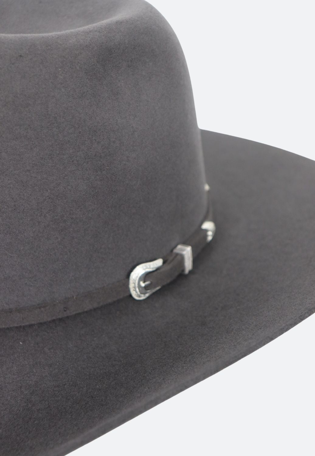 American Hat 7X Steel CHL Crown Hat Self Band